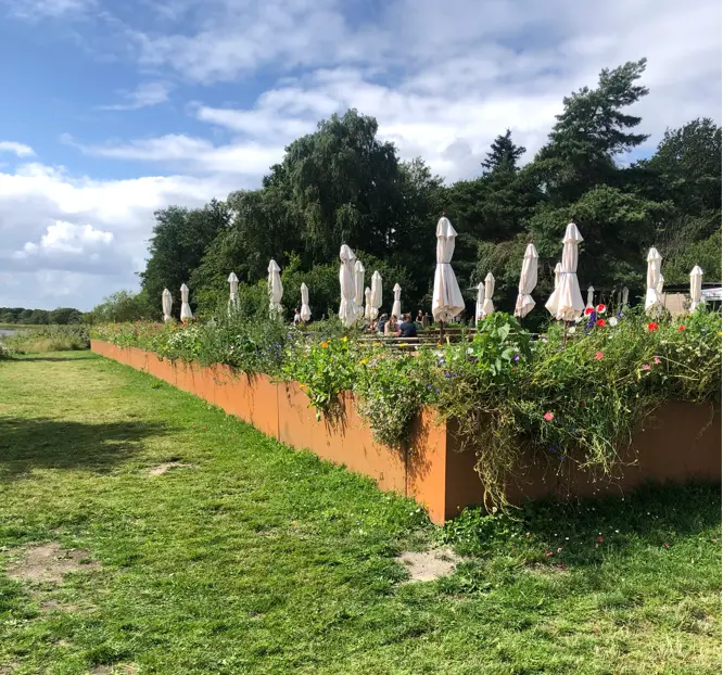 cortenstål højbed - Landsbysmeden - Kasse egholm - Cortenstål højbed Kasse-egholm