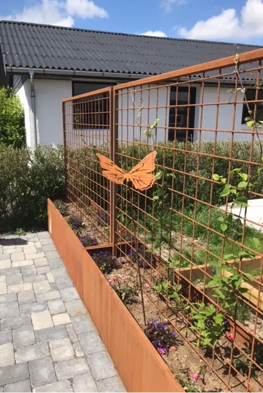 cortenstål højbed - Landsbysmeden - Vadum5 - Cortenstål højbed Vadum5